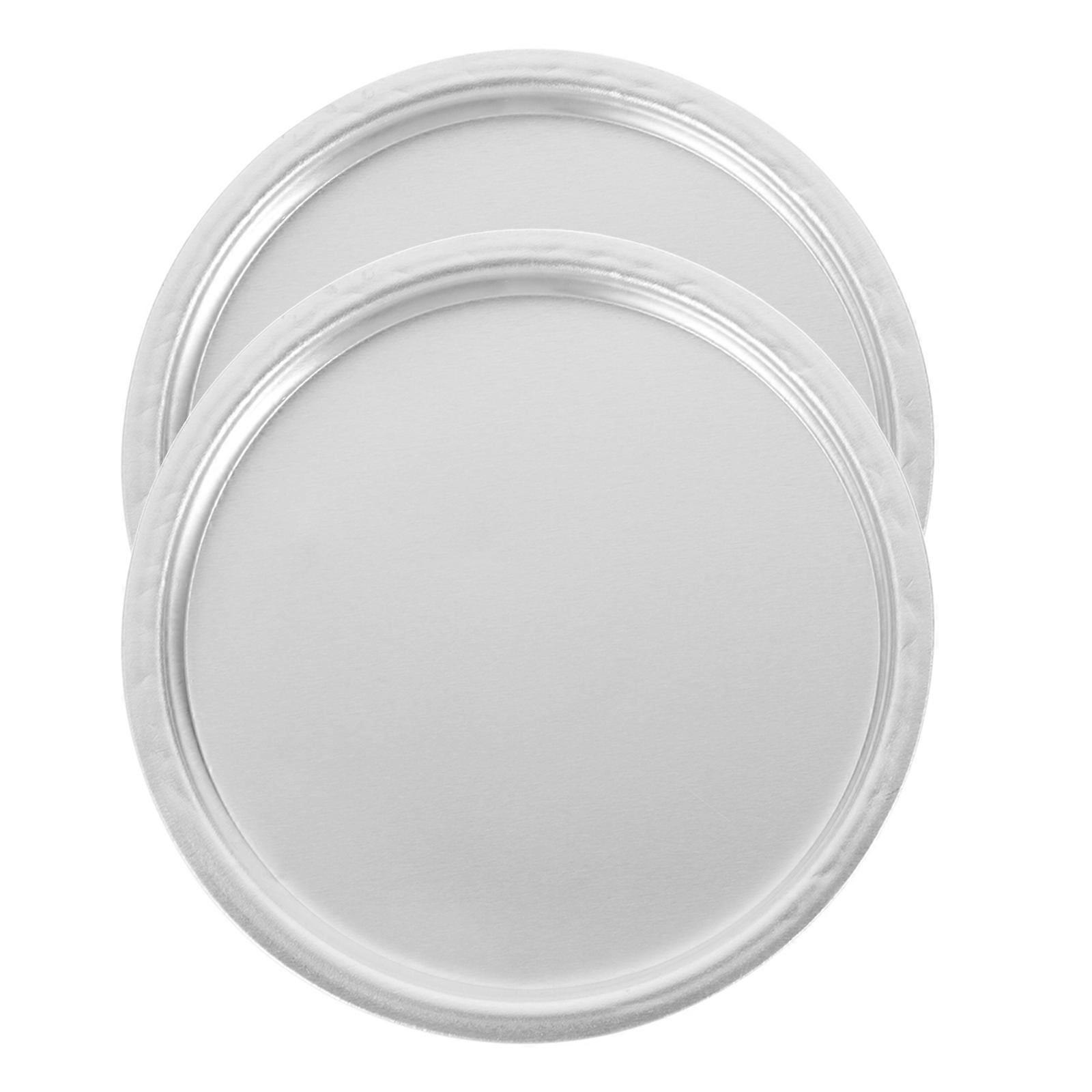 Electronic Scale Accessories Aluminium Weighing Dishes for Storage Use 2Pcs