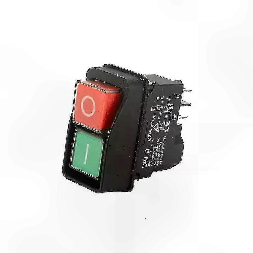 Waterproof Magnetic Push Button Switch with Overload Protection for Safety Applications