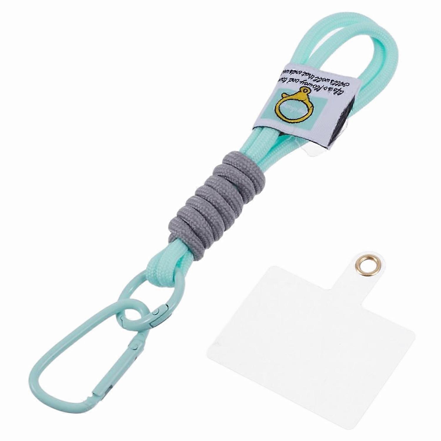 A2 Universal Short Phone Lanyard Carabiner Keyring Camera Wrist Strap Rope with Tether Tab