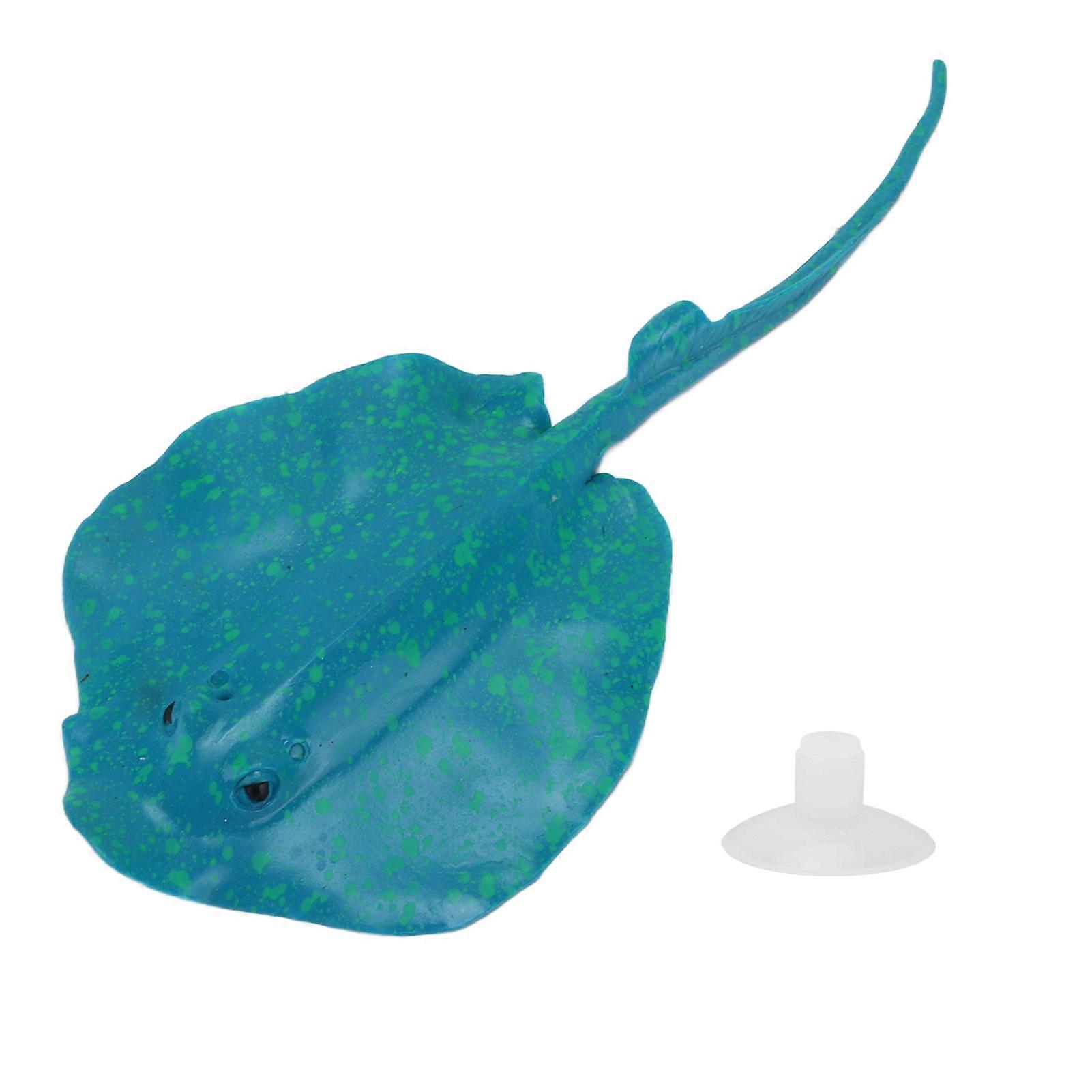 Veilleuse artificielle pour aquarium, décoration de poisson avec fil invisible et ventouse