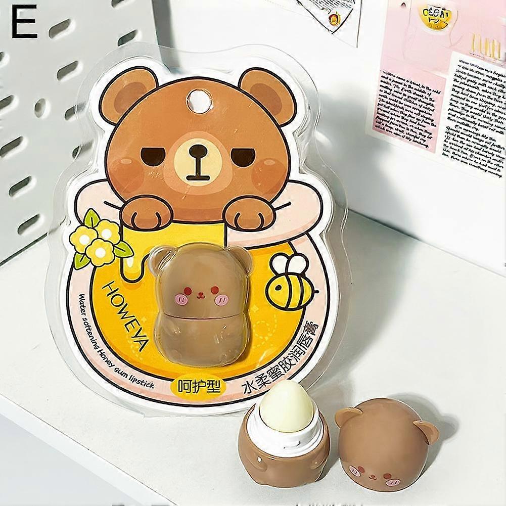 Bálsamo labial infantil hidratante com fórmula hidratante para lábios secos e rachados, que previne rachaduras.