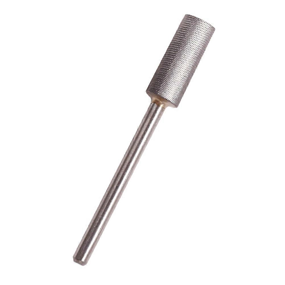 Grinding Head Manicure Use Tungsten Steel Nail Tools 2Pcs Silver