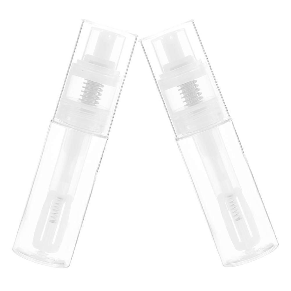 Powder Spray Bottle Transparent PP for Storage 8Pcs Multipurpose Use