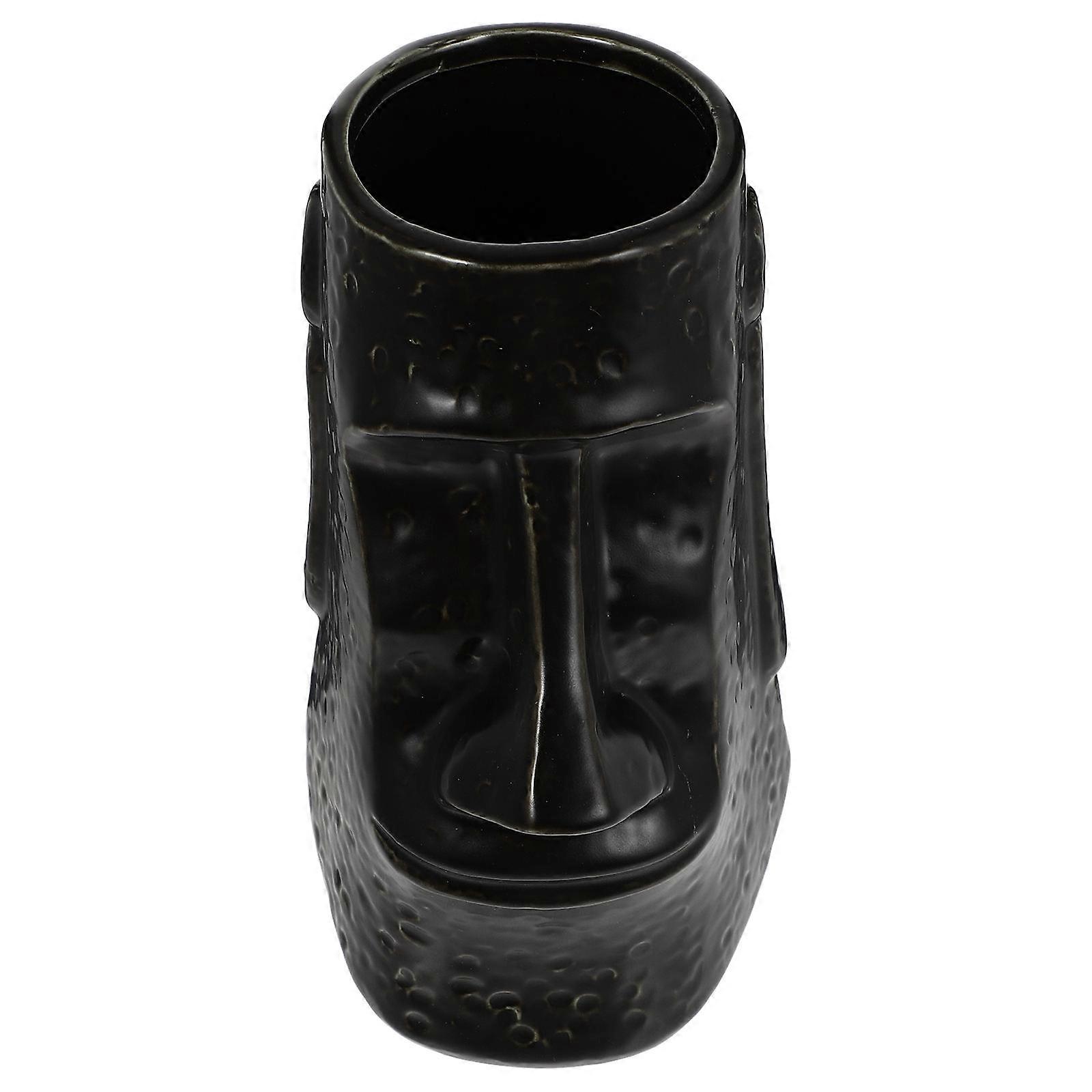 Cocktail Cup for Entertaining Guests 1Pcs Black Classic Ceramic Style