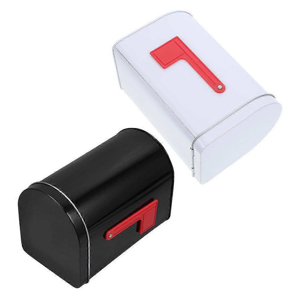Candy Mailbox Box Mini Tinplate Mailbox for Packaging Use 10Pcs