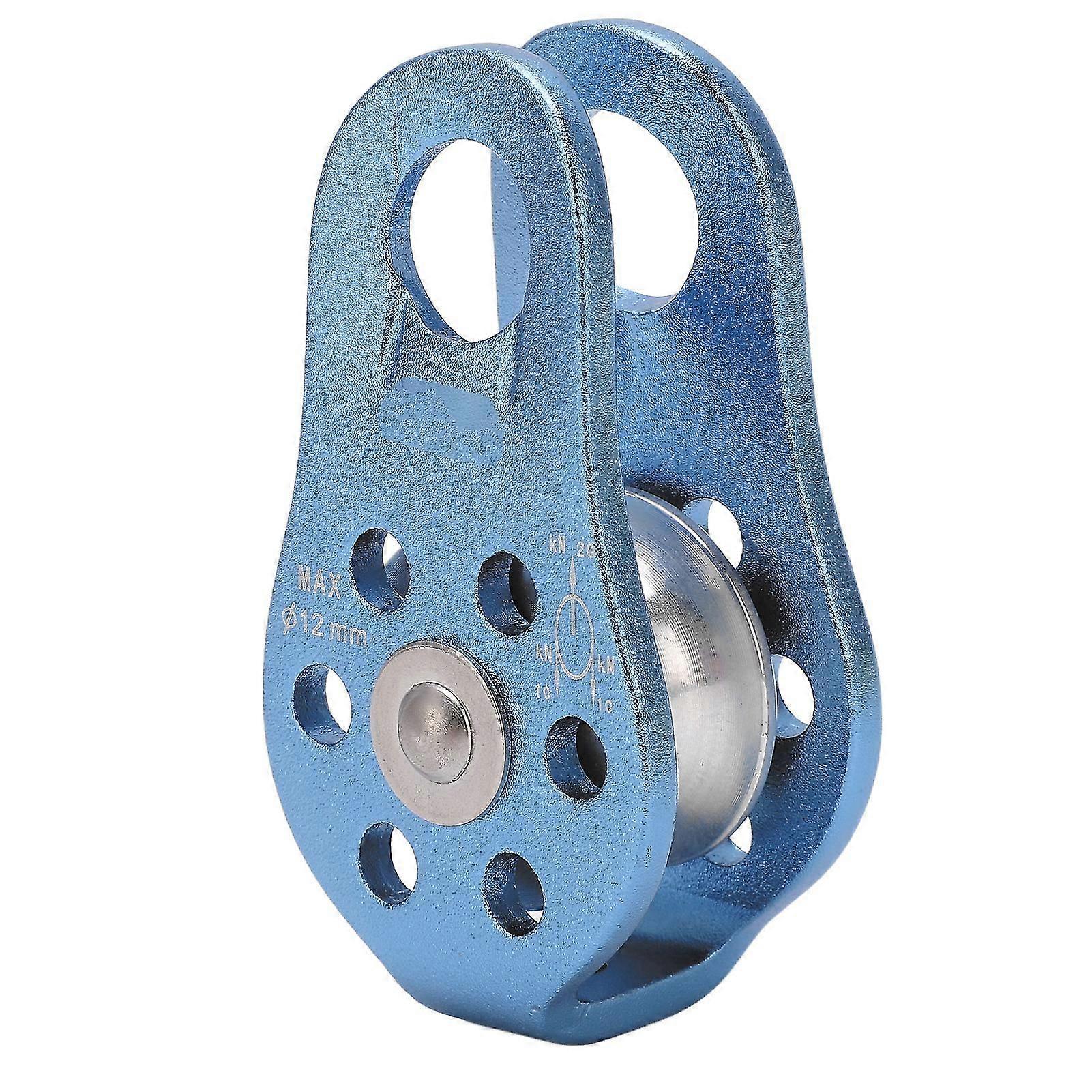 20KN Heavy-Duty Fixed Pulley for Climbing and Rappelling