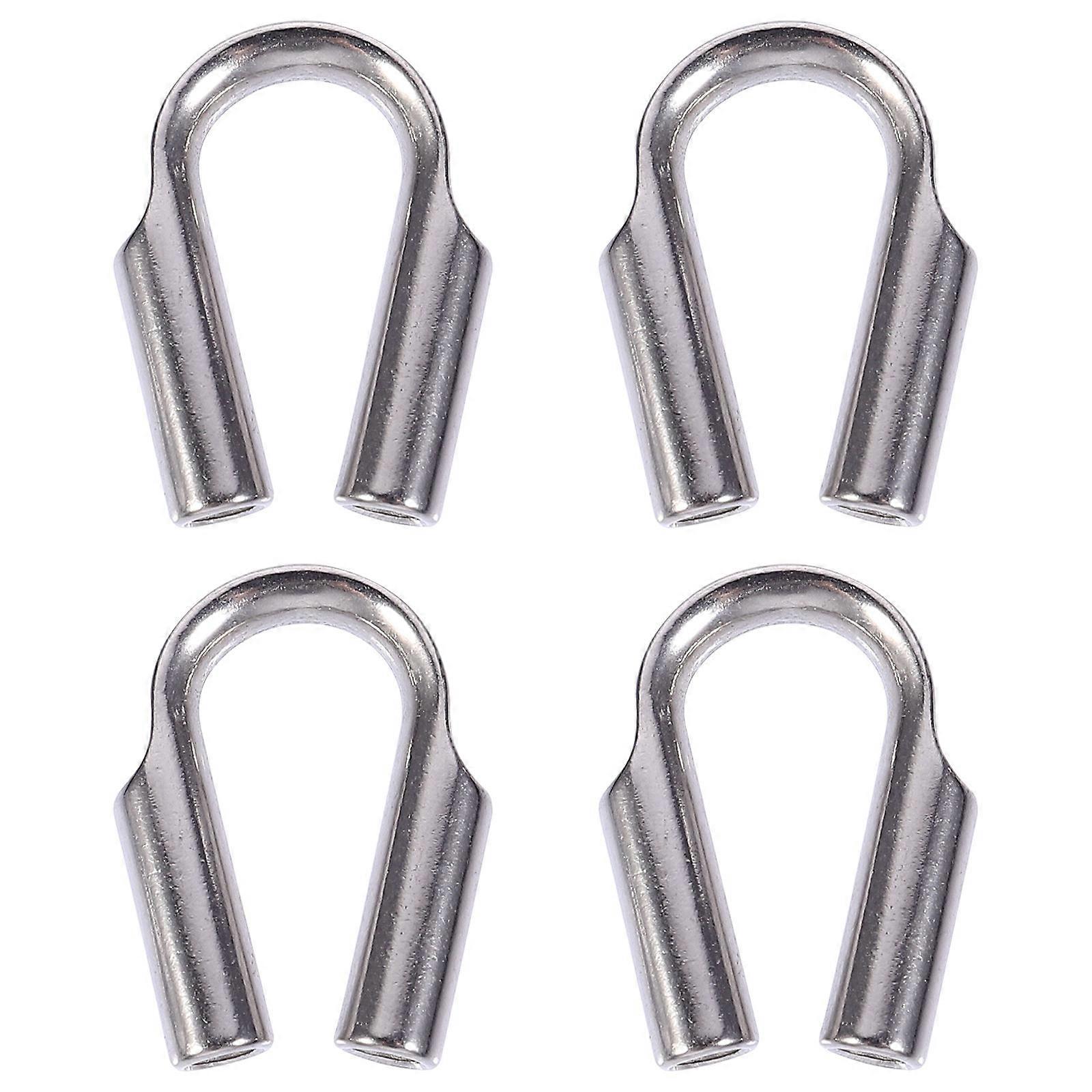 Chicken Heart Ring Cable Fixing Workpiece for Rope 8Pcs