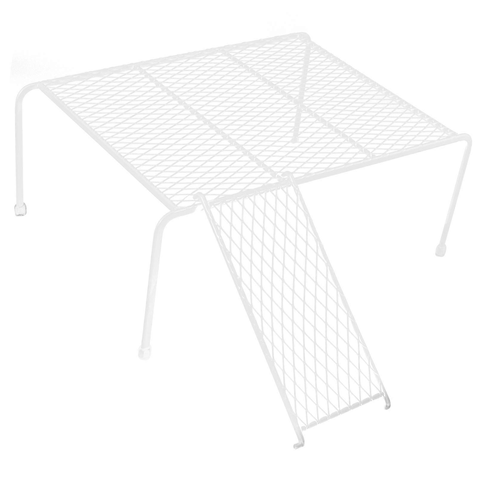 White Iron Rutin Chicken Raised Pet Feeder Stand 19.00X18.50X1.70CM For Exercise Development 1 Set
