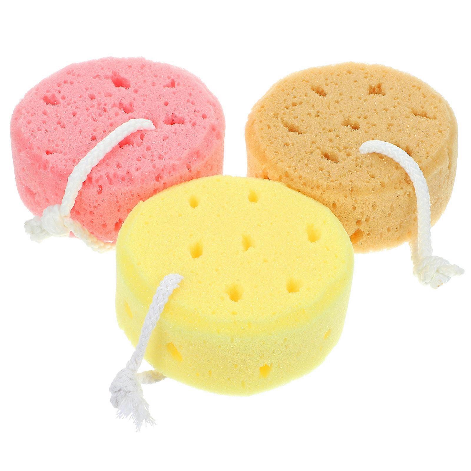 Bath Sponge Exfoliating Body Scrubber for Shower 15Pcs Assorted