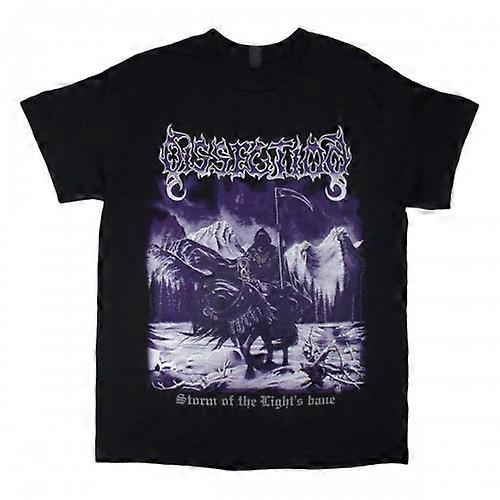 Dissection Unisex Adult Storm Of The Light's Bane Back Print T-Shirt