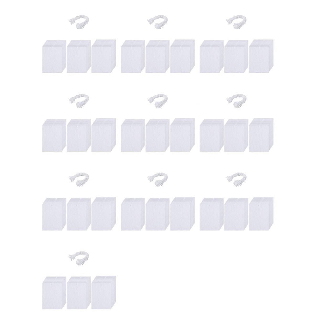 250 PCS Sublimation Car Air Freshener Sheets Car Scented Hanging Sheets Felt DIY Rectangle Fragrant