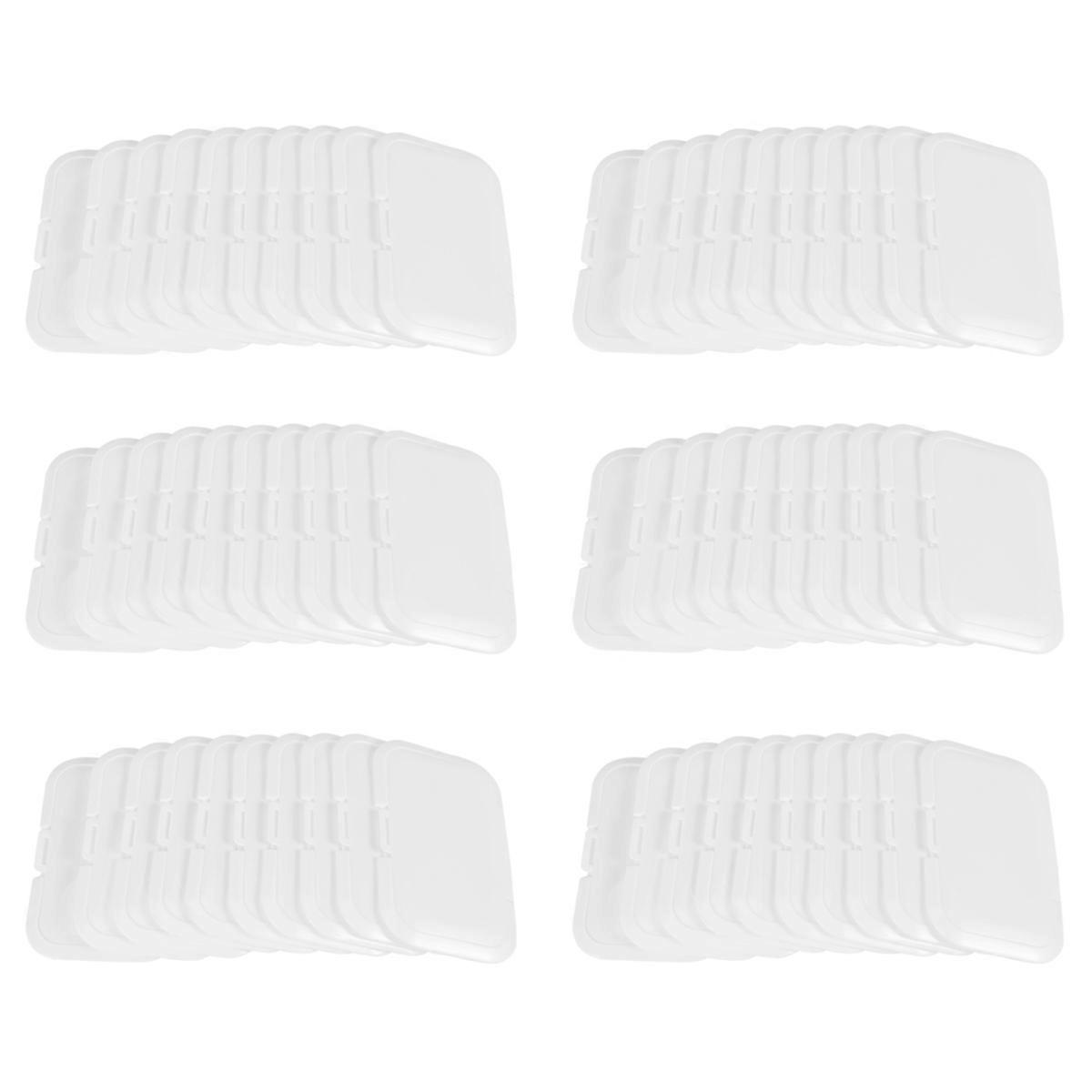 Lot de 10 lingettes réutilisables pour bébé, couvercles en papier humide