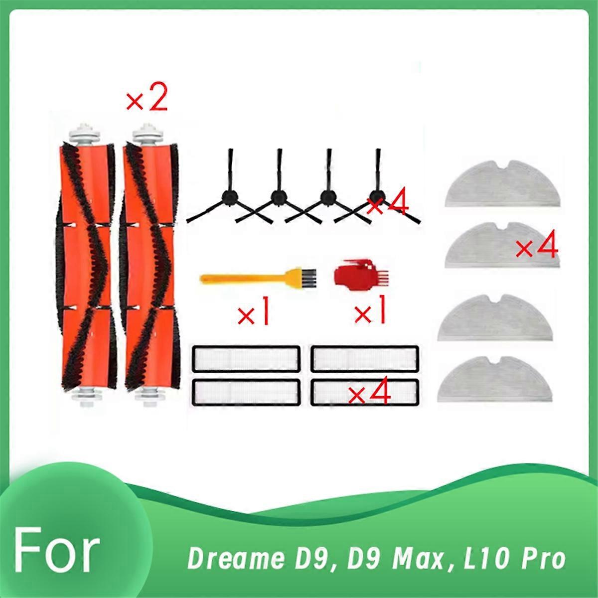 16PCS For D9/L10 Pro Robot Vacuum Accessories