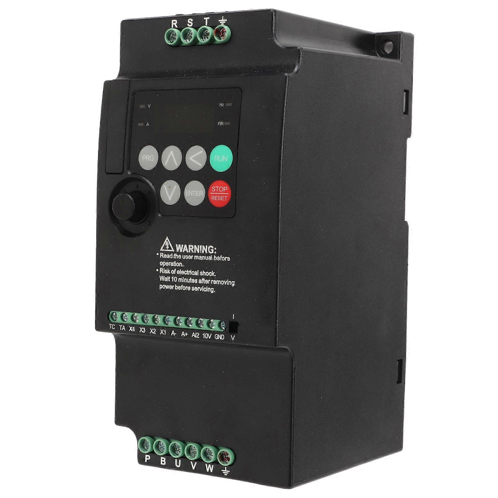 Frequency Inverter 3.7KW High Load Capacity Variable Frequency Drive Mini VFD 3 Phase AC380 400V Input AC380V Output