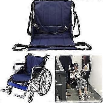 Emergency Evacuation Chair with Stair Slide Board, Patient Lift Sling & Transfer Disc for Wheelchair Safety and Medical Transfer