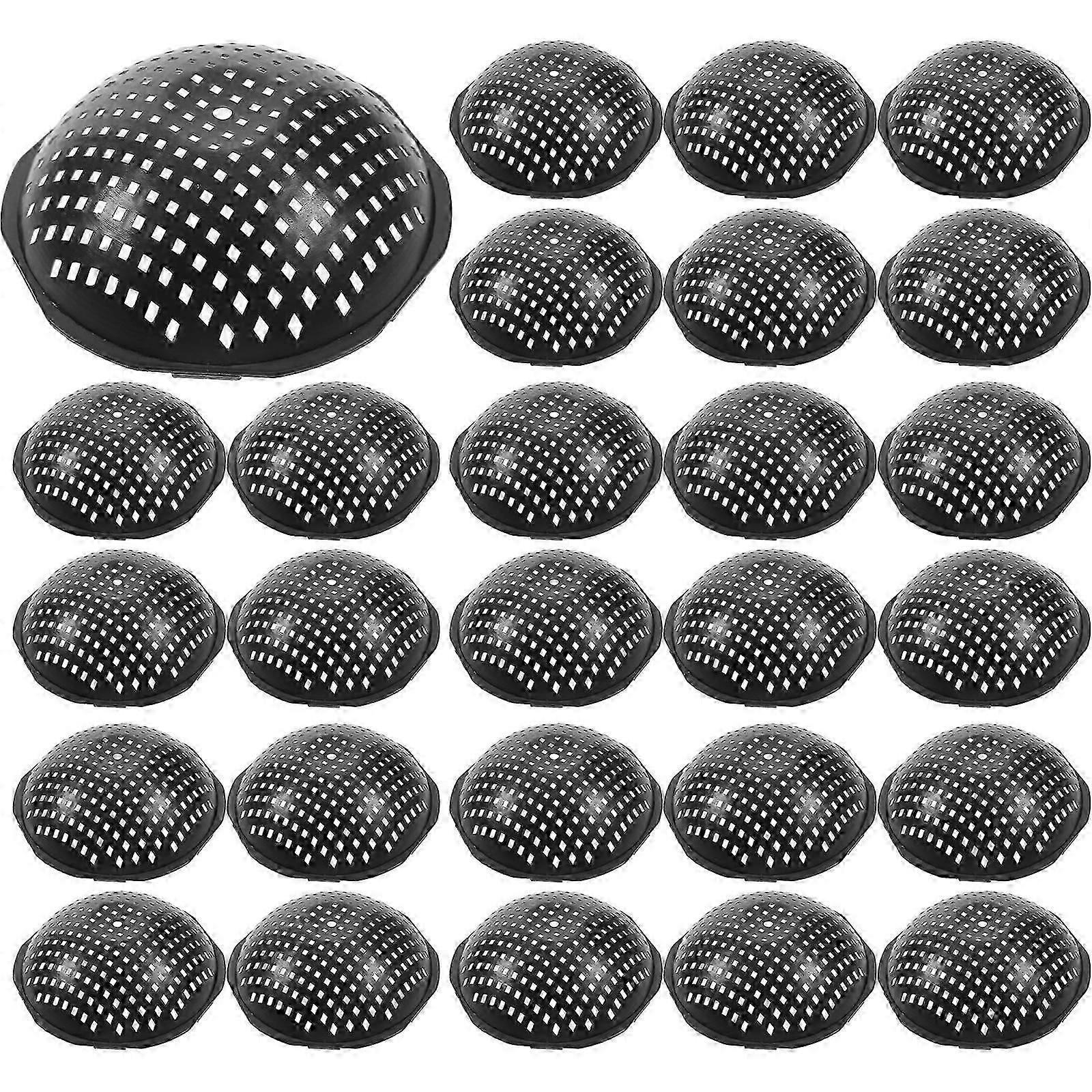 50pcs Flower Pot Hole Mesh Pads Planter Bottom Grid Mat Pads Flowerpot Accessory