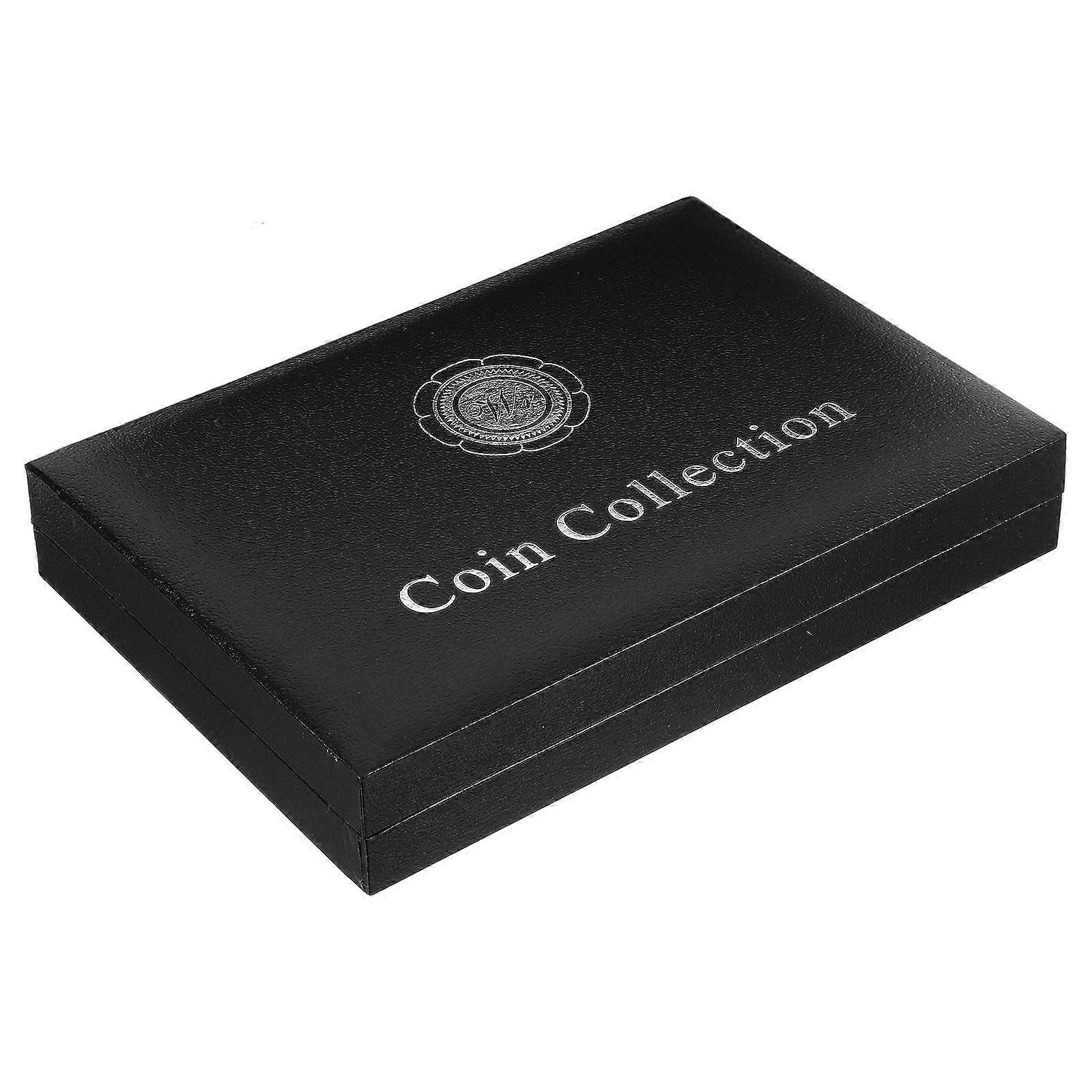 Classic Coin Holder Coin Storage Box for Commemorative Coins 5Pcs Set