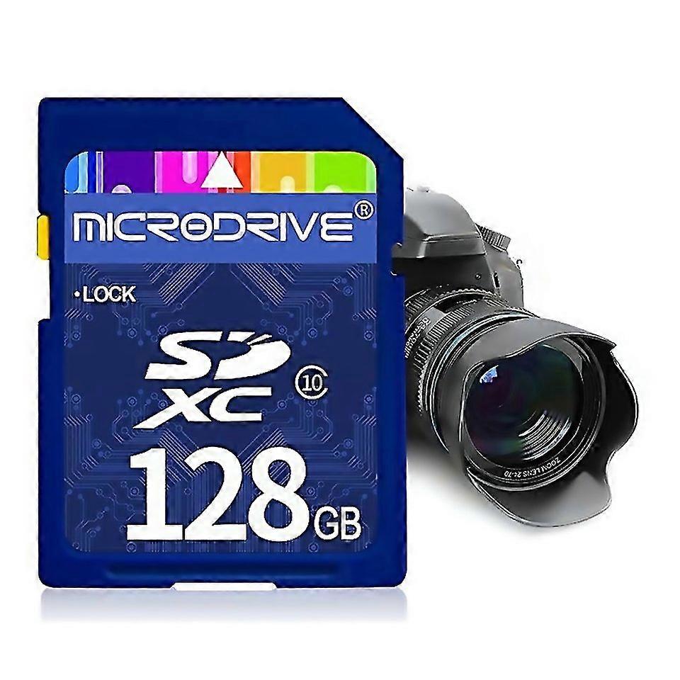 For Microdrive 128gb High Speed Class 10 Sd Memory Card For All Digital Devices With Sd Card