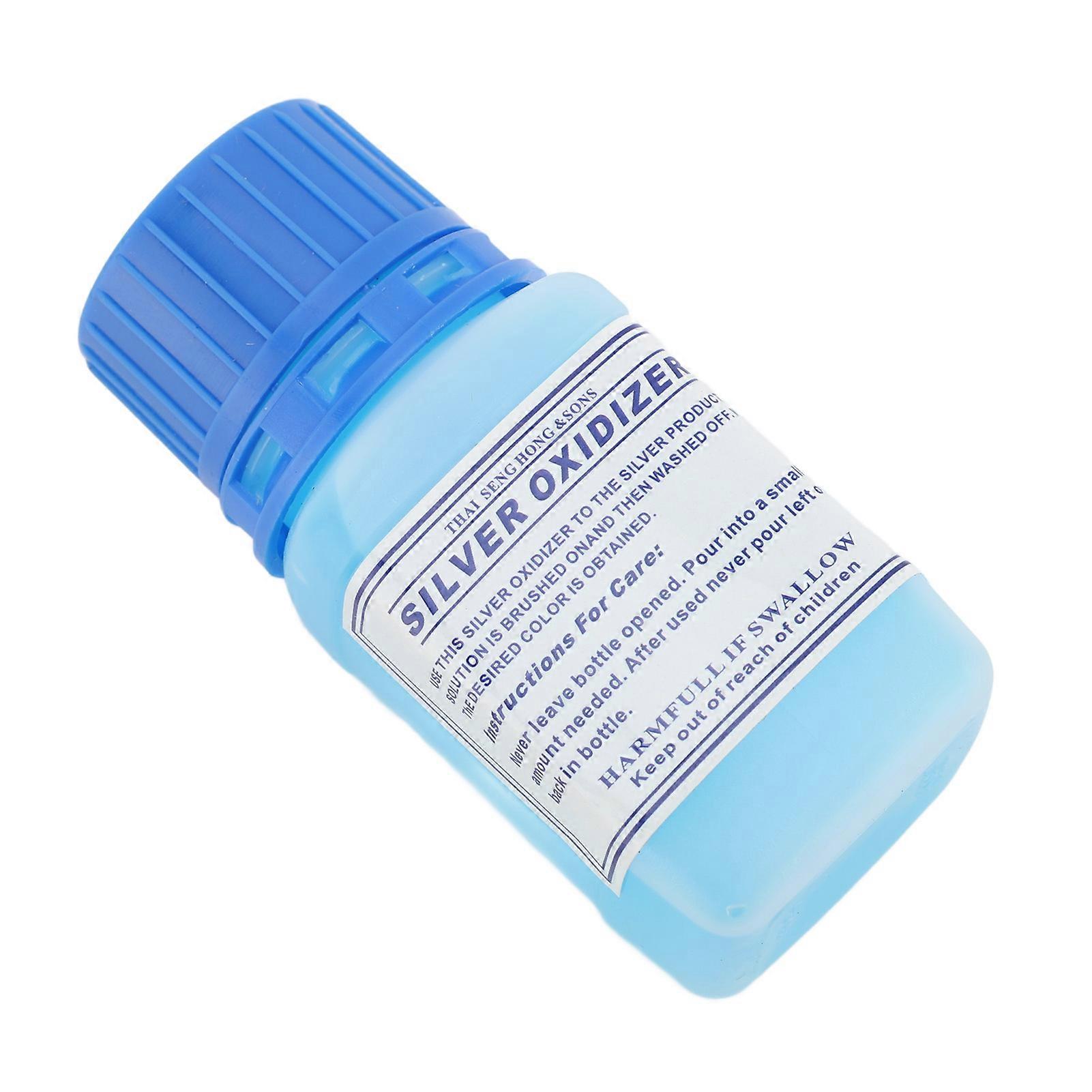 Silver Antique Solution 60ml Quick Acting Jewelry Oxidation Liquid