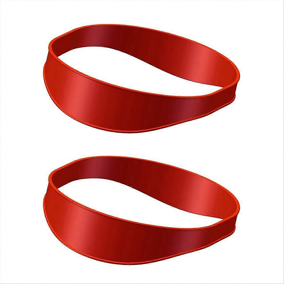 Neckline Shaving Template and Hair Cutting Guide,Silicone Red