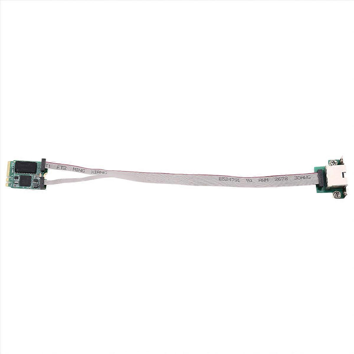M.2 A+E KEY 5Gbps Gigabit Ethernet Network Card RJ45 Port RTL8126 Chip Supports PXE Diskless Boot fo