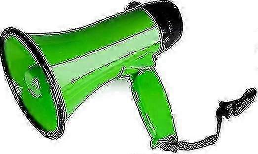 Portable Megaphone Bullhorn 20 Watt Power Megaphone Speaker Voice And Siren/alarm Modes With Volume Control And Strap-Superb