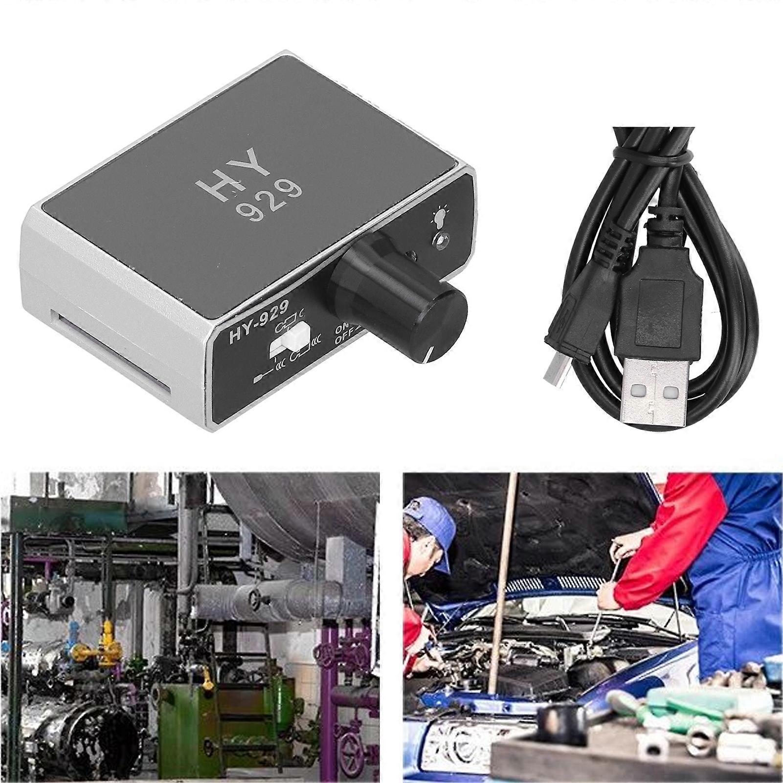 Water Pipe Leak Detector with Pickup Recorder Pipeline Leaking Detection Monitor ToolUS 110‑240V 