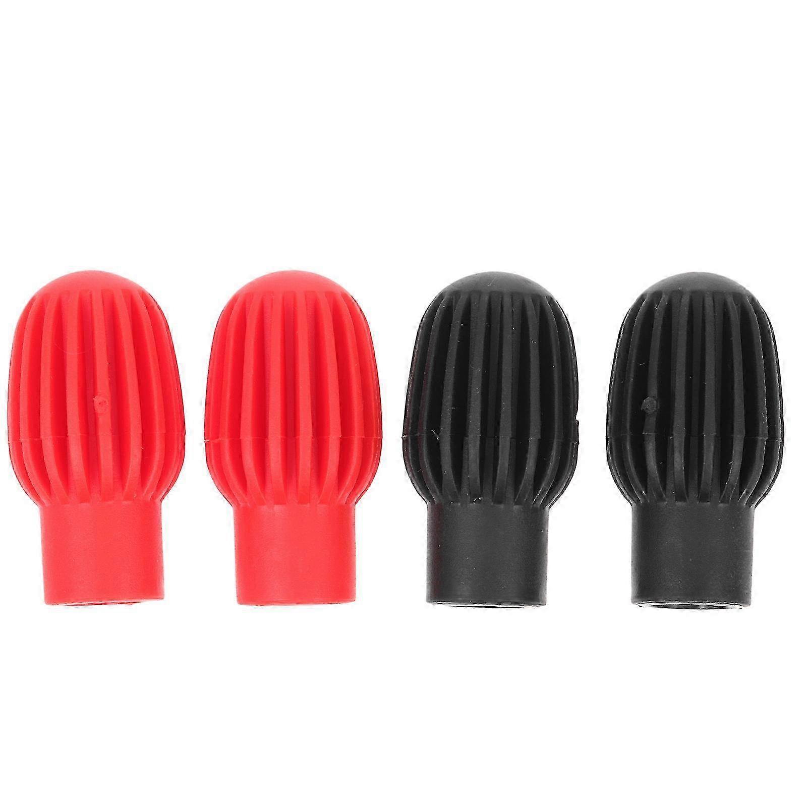 2025 4Pcs Mute Drumstick Head Covers Drumstick Practice Tips Drum Stick Protectors