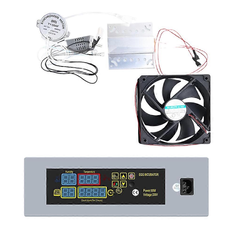 Egg Hatching DIY Incubator Mini Incubateur Controller Set DIY Egg Incubator with Temperature Control Chicken US Plug