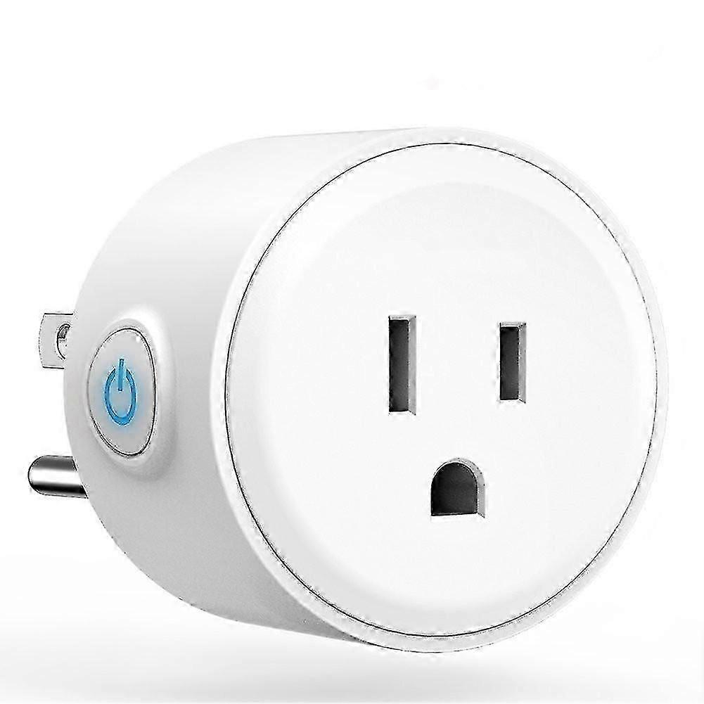 Smart Plug Compatible with Alexa & Google Assistant,Smart Outlet for Voice Control,Mini WiFi Socket