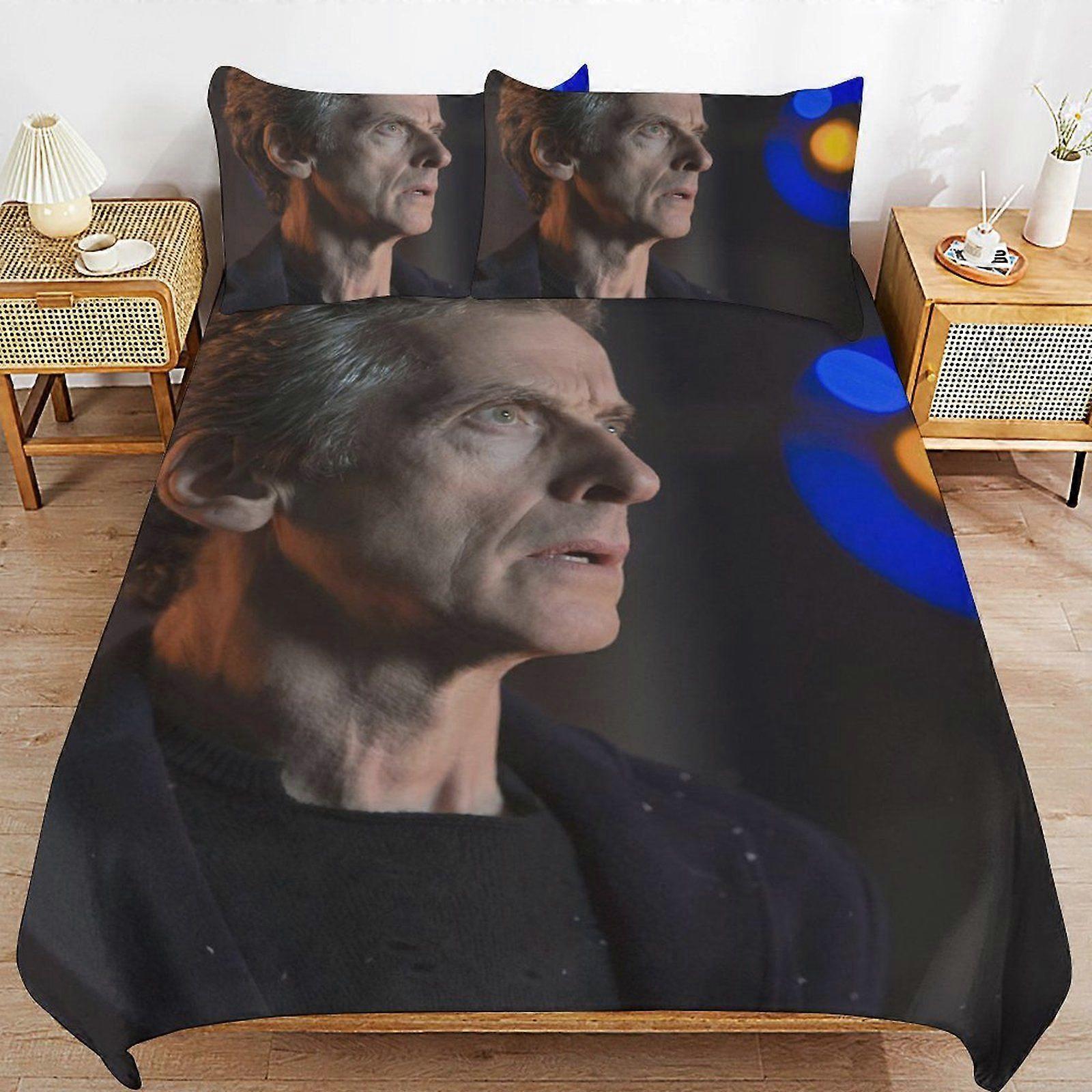 e92 Doctor Who The Animated Series Secure Zip Finish Comfort Fabric High Strength Weave Duvet Cover Sets Ideal Sleep a92