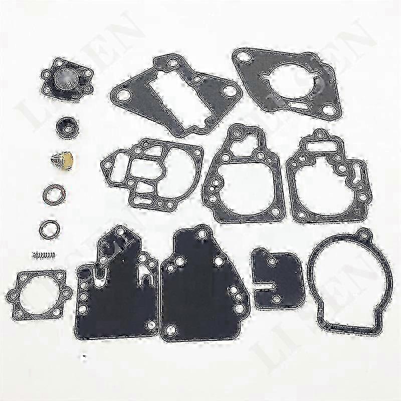Mercury Mariner Carburetor Rebuild Kit for 6-25HP Boat Engines - with Part Numbers 1395-97611, 18-7212, 1395-9761