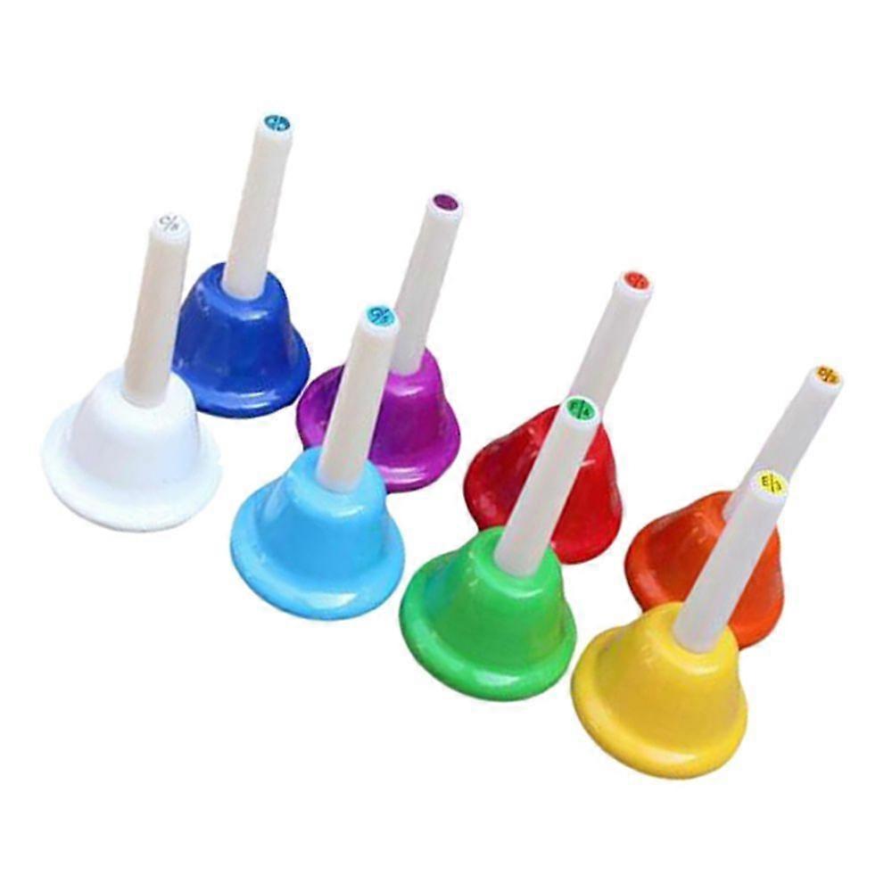 Set of Hand Bells in Abs and Metal Material