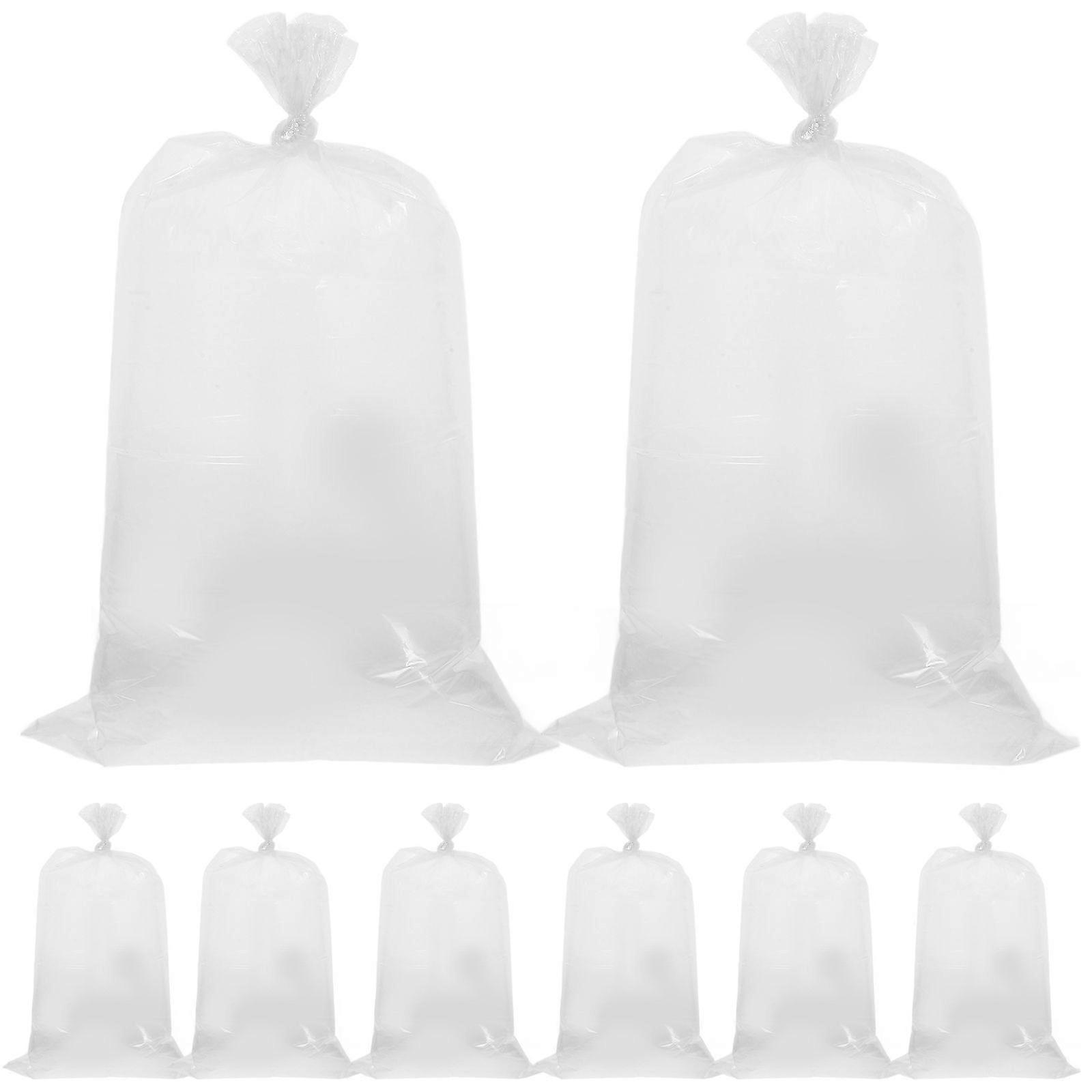 綿菓子バッグ100pcsクリアビッグロリポップ透明バッグ御馳走パッキングバッグパーティー好意バッグロリポップラッパースリーブケーキポップハロウィンカーニ用