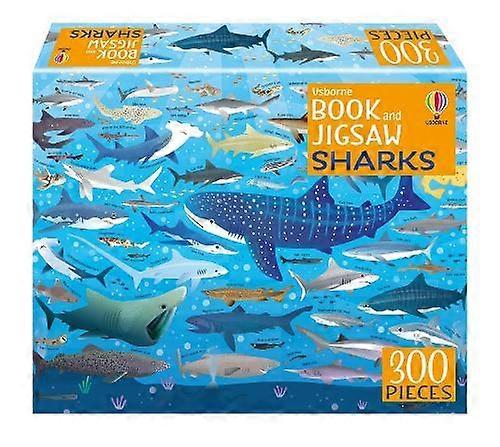 Usborne Book And Jigsaw Sharks by Sam Smith Paperback