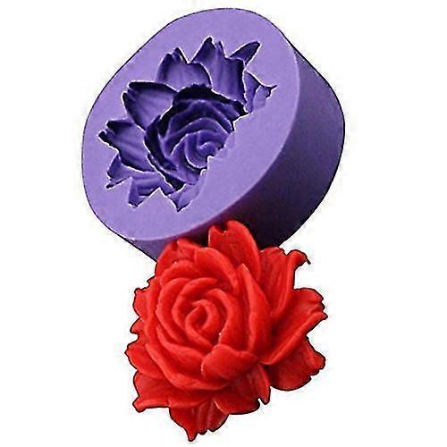 Silicone Rose Pattern Cake Moulds For Decoration Tools