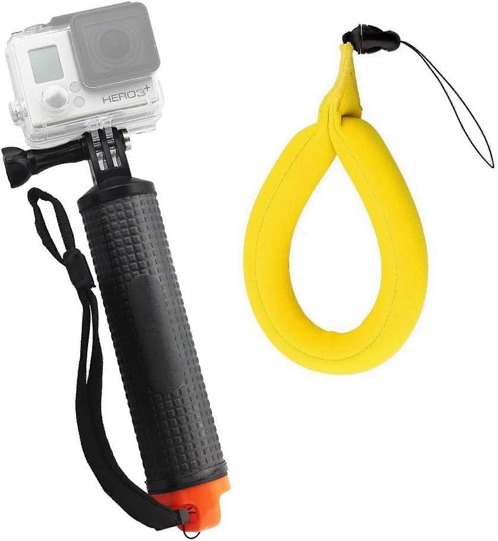 Waterproof Floating Hand Grip for GoPro Hero Session Black Silver Hero 10 9 8 7 6 5 4 3 3+ 2 1 SJ4000 SJ5000