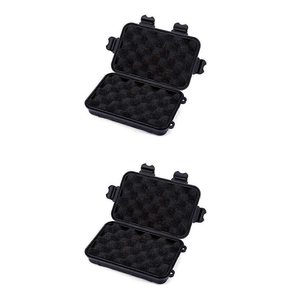 2 Count Container First Aid Contractor Kit Sharter Emergency Tools Dry Case