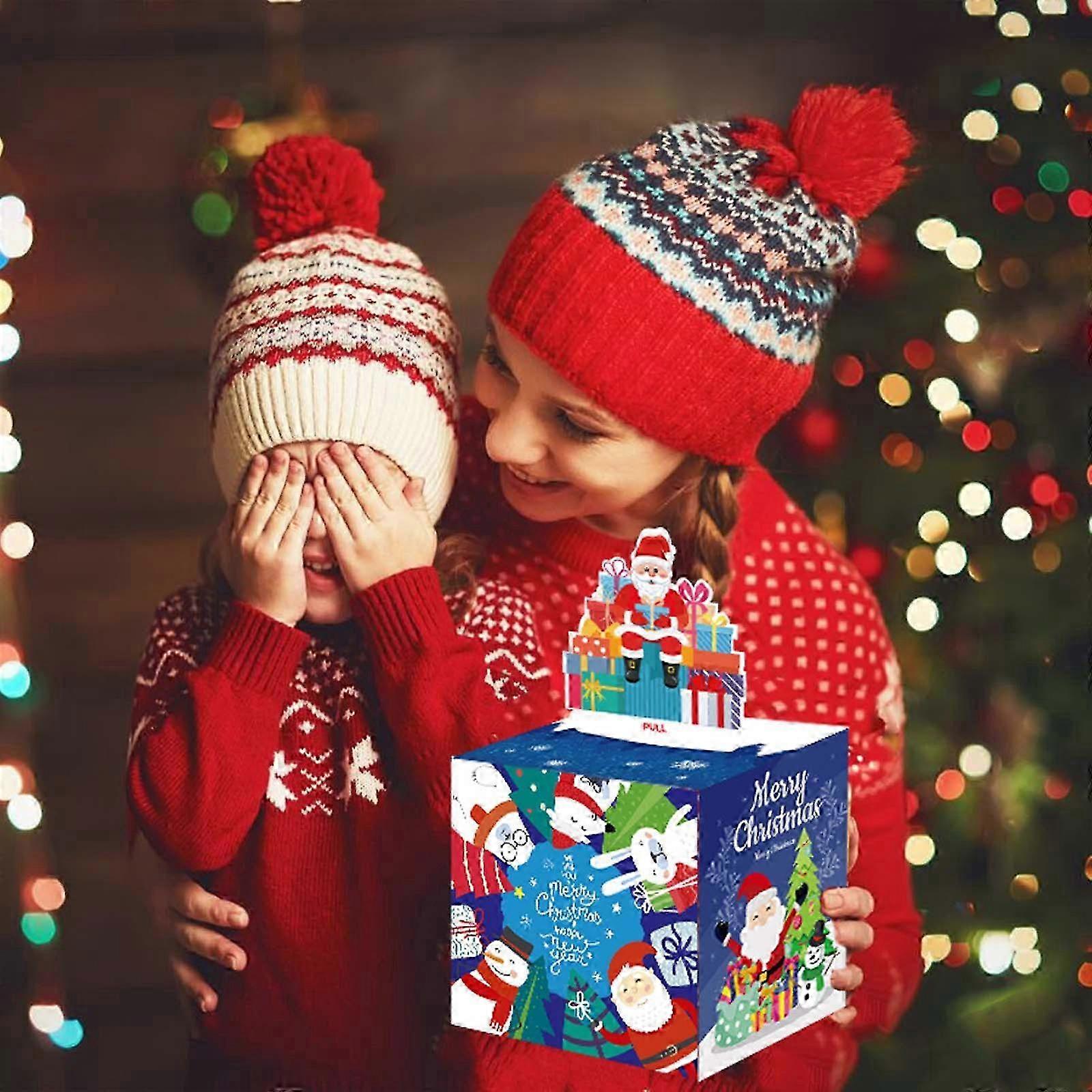 Christmas Cash Drawer Box for Party Events with Lockable Storage