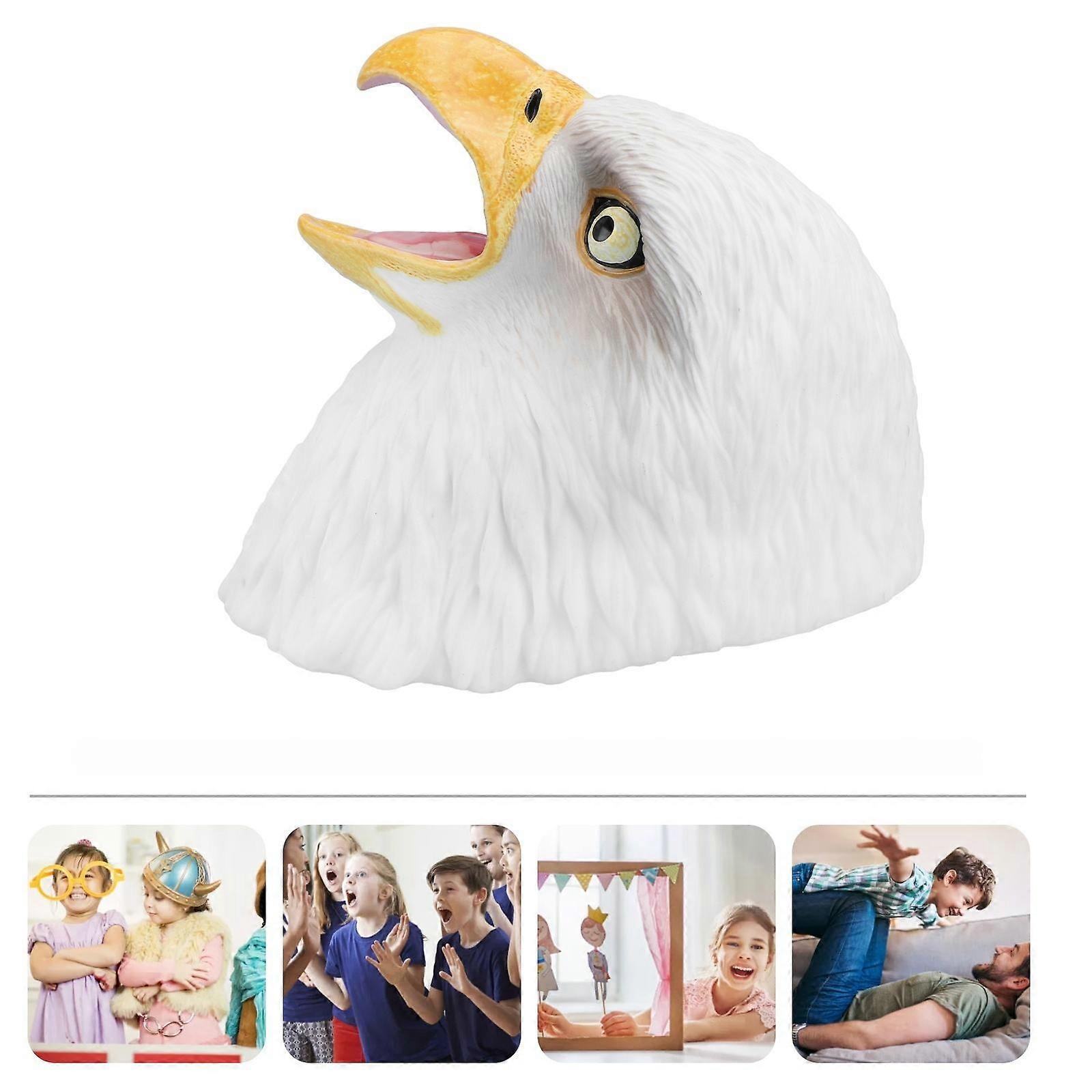 Eagle Shaped Gloves Interactive Hand Puppet for Kid Playing 1Pcs