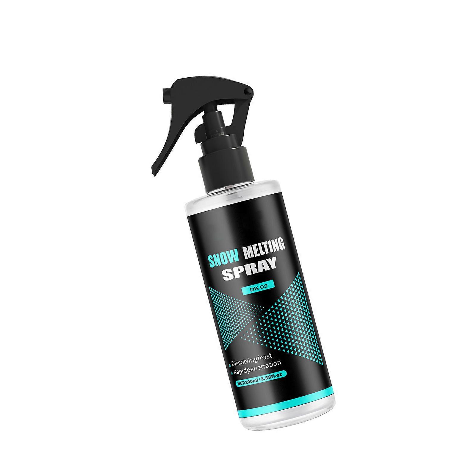 Car Window Deicer Sprayed Prevents Ice Buildup Up To -40°C Fast Acting Water Based Solution Suitable For Fast Defrosting Multicolor