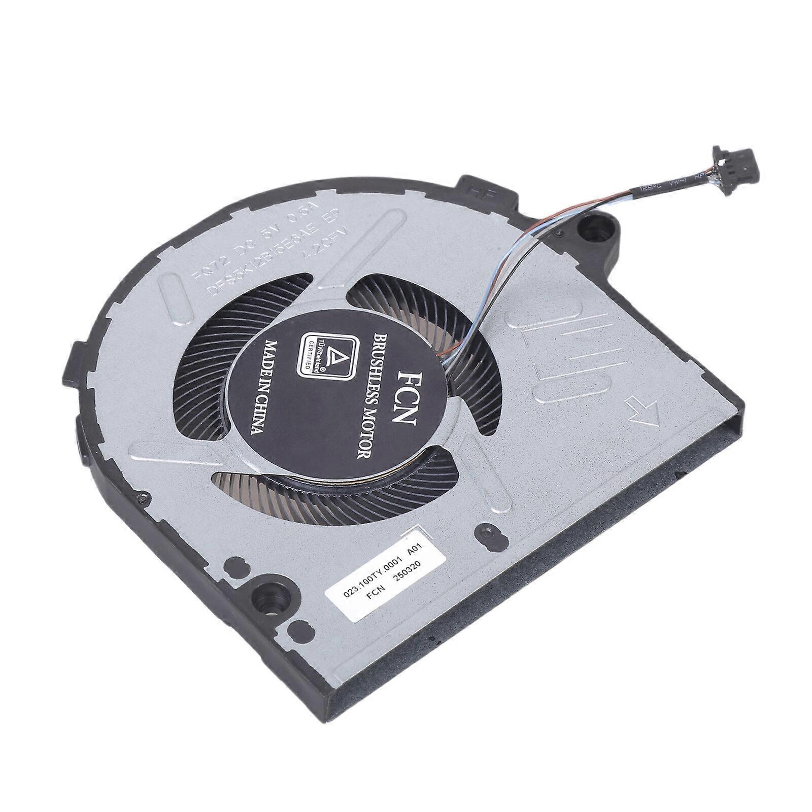 CPU Cooling Fan DC5V 0.5A 4Pin Laptop CPU Coolers Radiators for 3340 2023 version Computer Accessories Multicolor