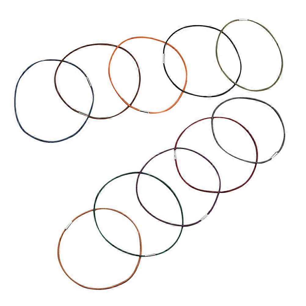 Pen Loop for Notebook Elastic Nylon Rope Bands for Travel Journals 10Pcs