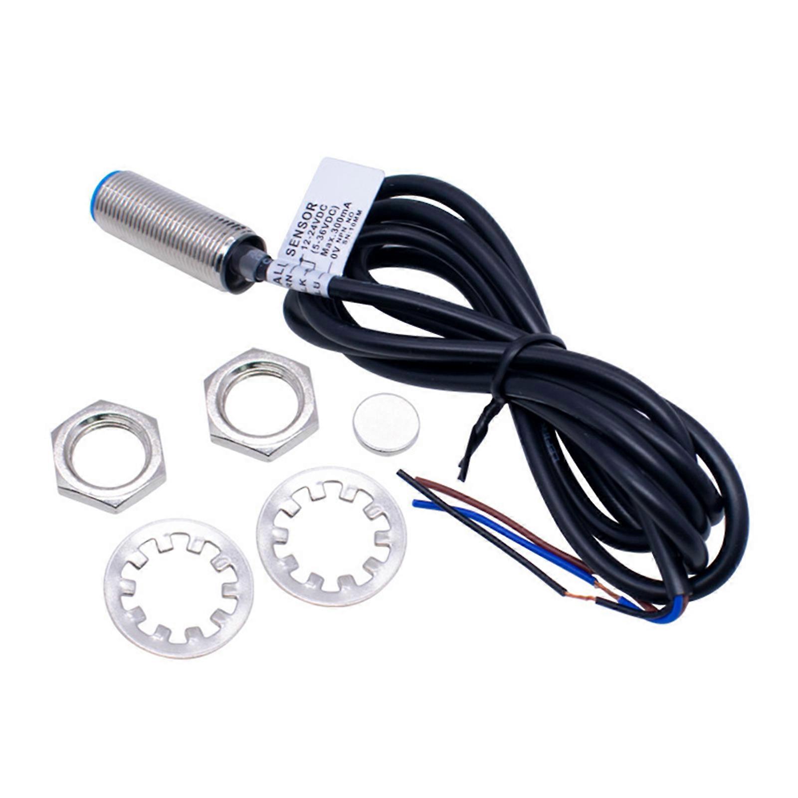 3 Wires Detection Approach Switches Replacement Hall Effect Sensors Approach Switches LED Indicators Easy to Install Multicolor