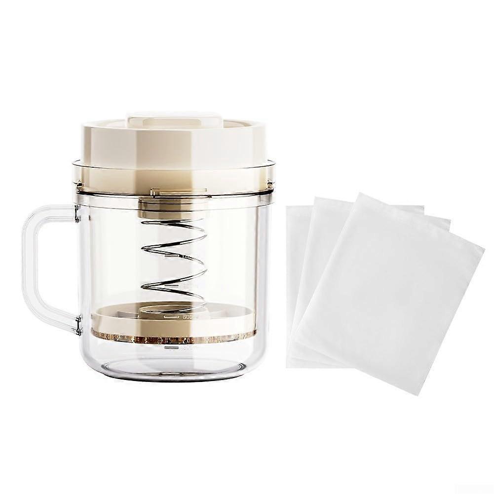 Yogurt Strainer 1100ml with 3 Fine Mesh Bags for Thick Homemade Yogurt Consistency