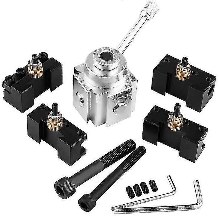 Quick Change Turning Tool Steel Lathe Tool Holder For Lathes, Drills