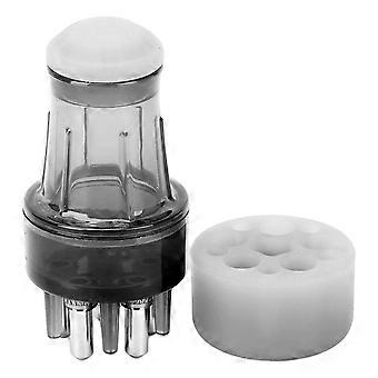 Pente aplicador portátil para couro cabeludo, evita vazamento, óleo para crescimento capilar, pente de massagem, capacidade de 3 ml, preto