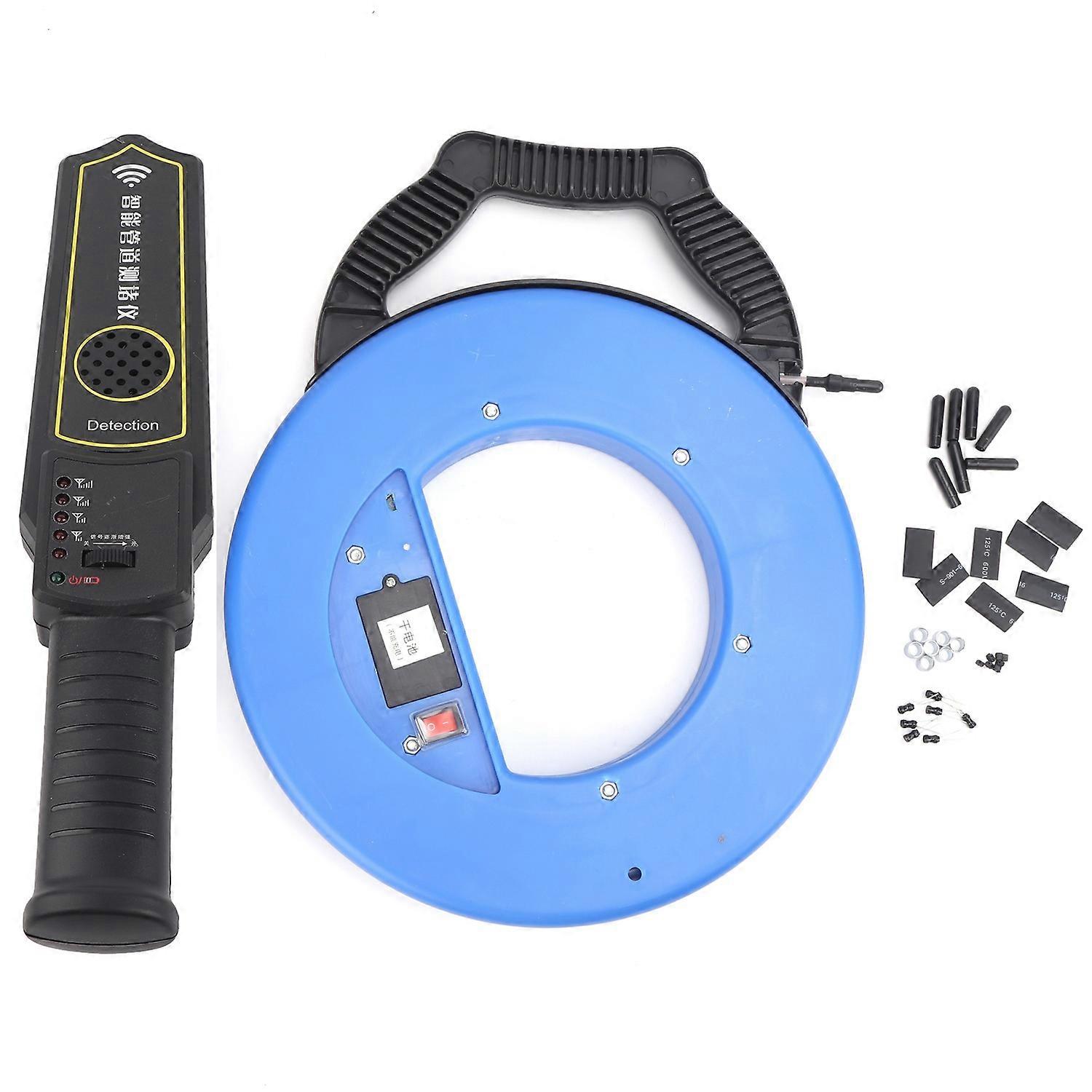 Line Blockage Detector Home Pipe Pipeline Portable Plugging Clogging Tester Detecting Tool20 Metres