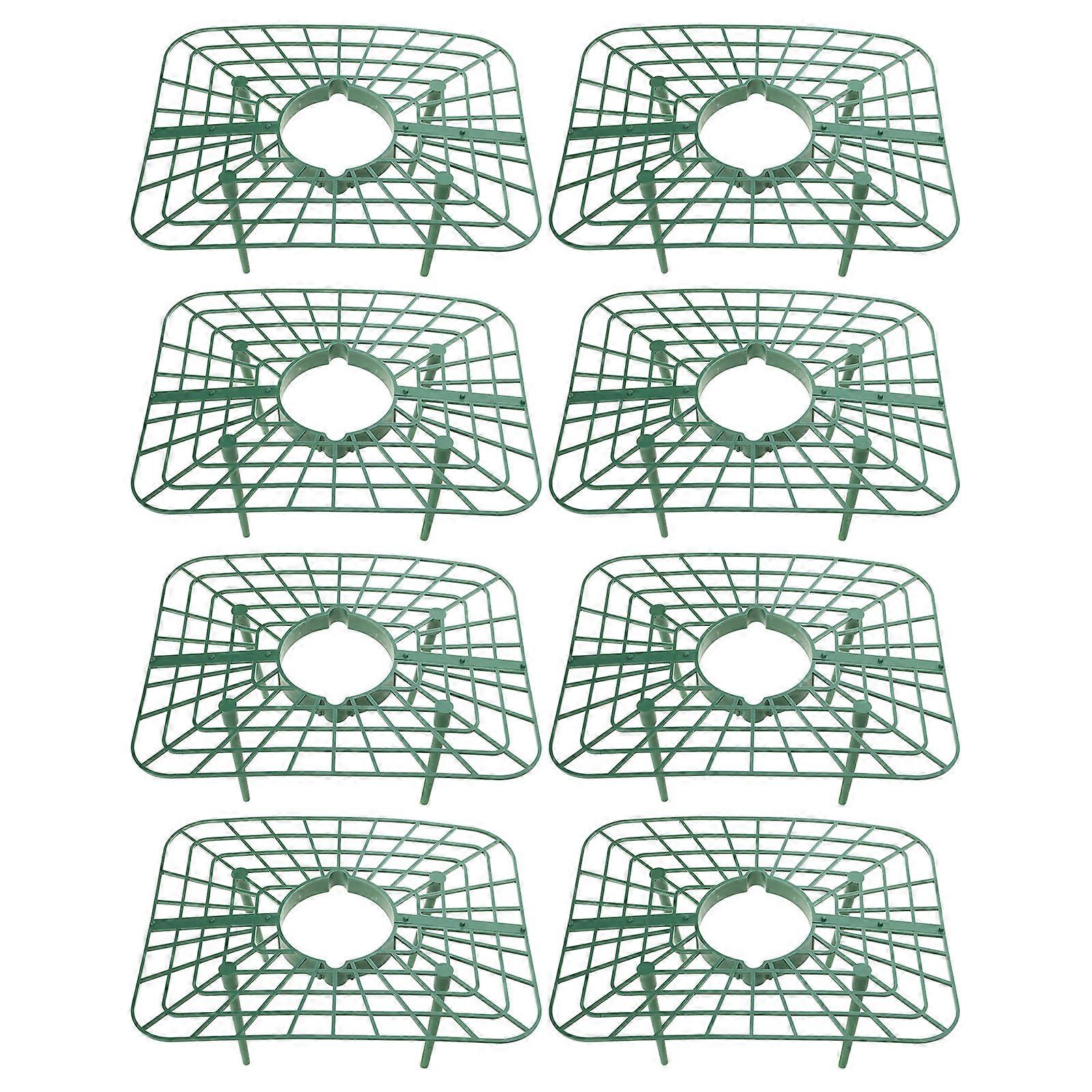 1/6/8Pcs Strawberry Growing Racks Support Stand Protector Strawberry Growing Frame Protecting Climbing Tray Support Multicolor