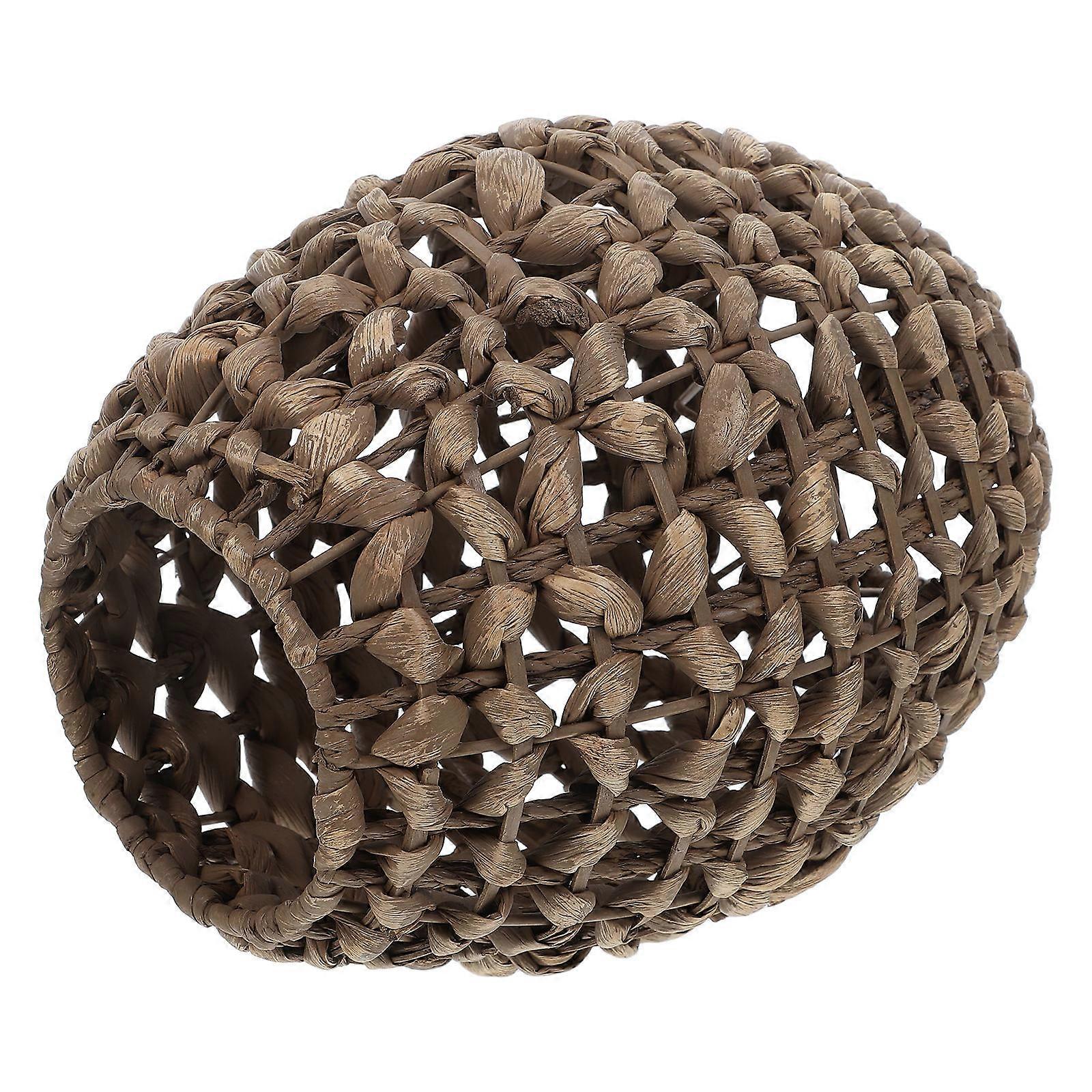 Grass Rope Lamp Shade for Hanging Pendant Light Soft Lighting Effect 1 Piece